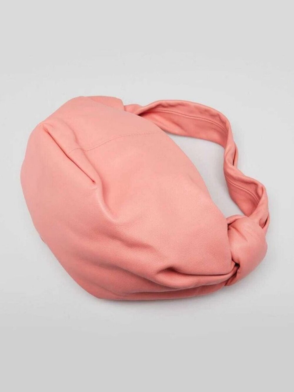 Bottega Veneta Pink Leather Double Knot Teen Shoulder Bag - Picture 3 of 9